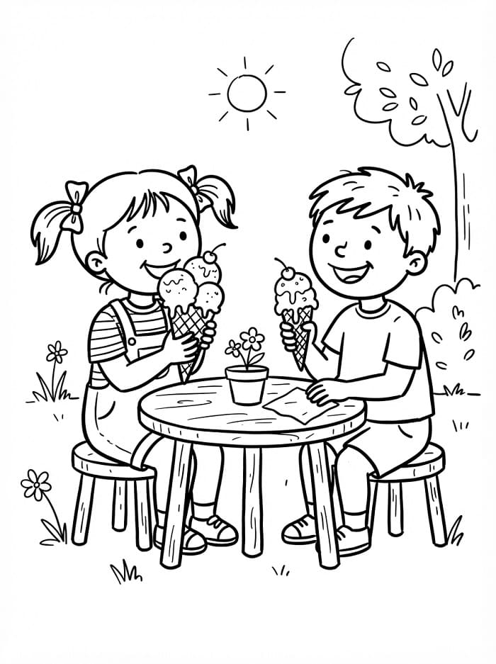 Printbare zomer