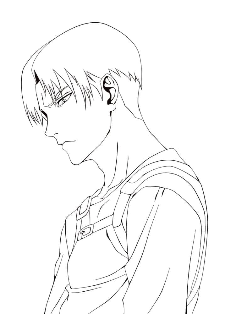 Printvriendelijke Attack on Titan
