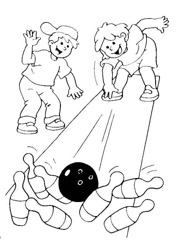 Printvriendelijke Bowling