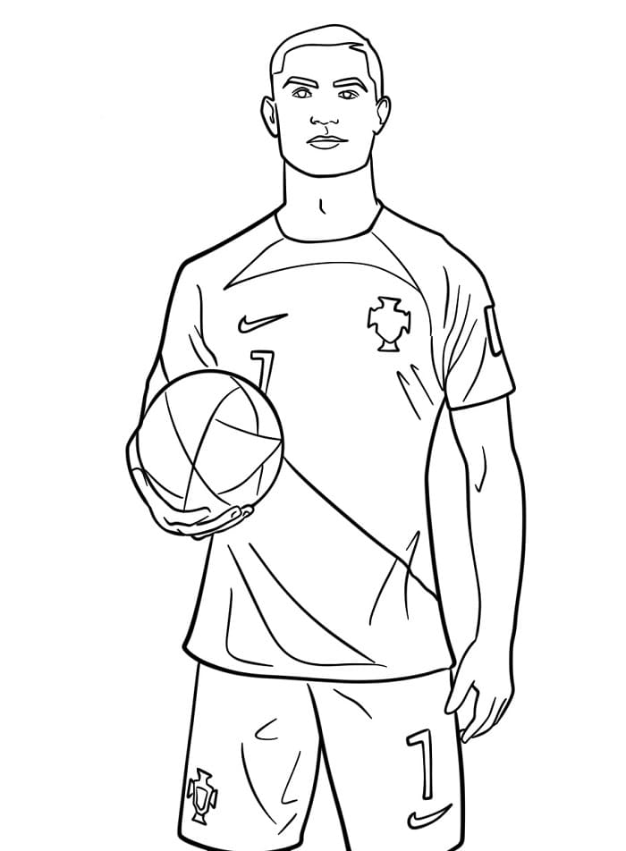 Printvriendelijke Cristiano Ronaldo