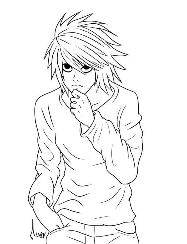 Printvriendelijke Death Note