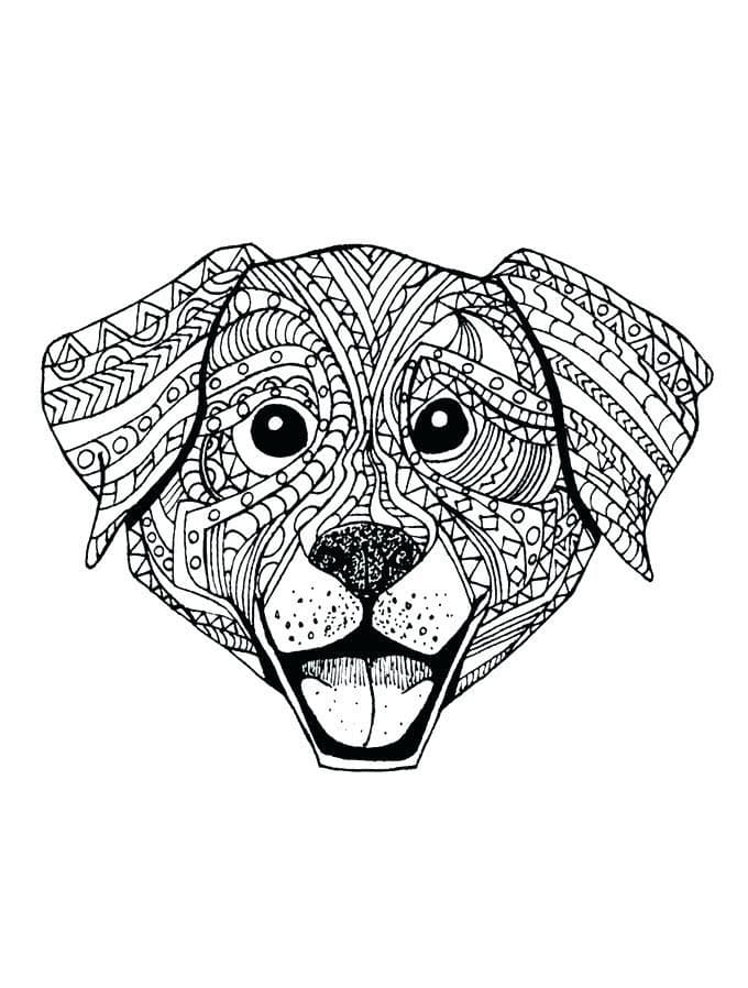 Printvriendelijke Dieren Mandala