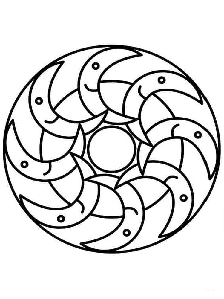 Printvriendelijke Mandala
