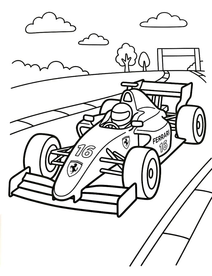 Raceauto printen