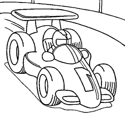 Raceauto voor kinderen van 2 jaar