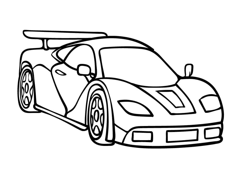 Raceauto voor kinderen van 3 jaar