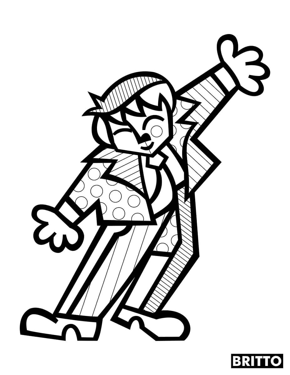 Romero Britto om af te Drukken