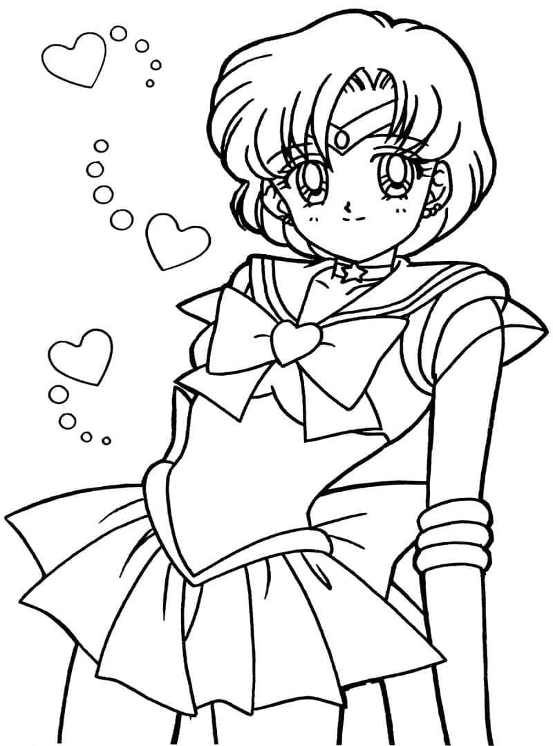 Sailor Moon om te Printen