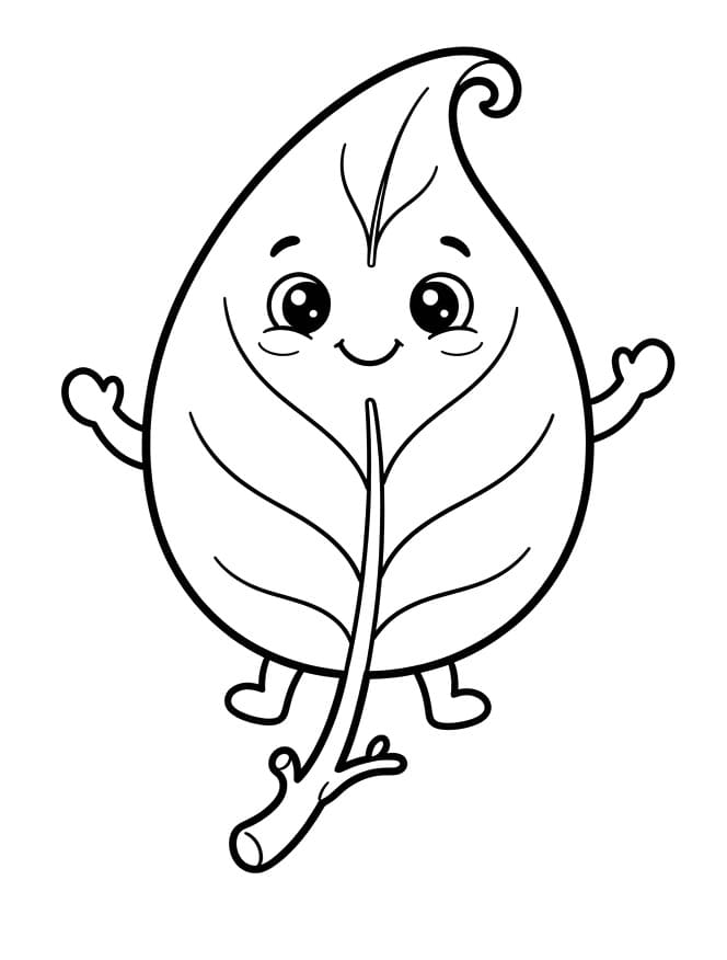 Schattig blad
