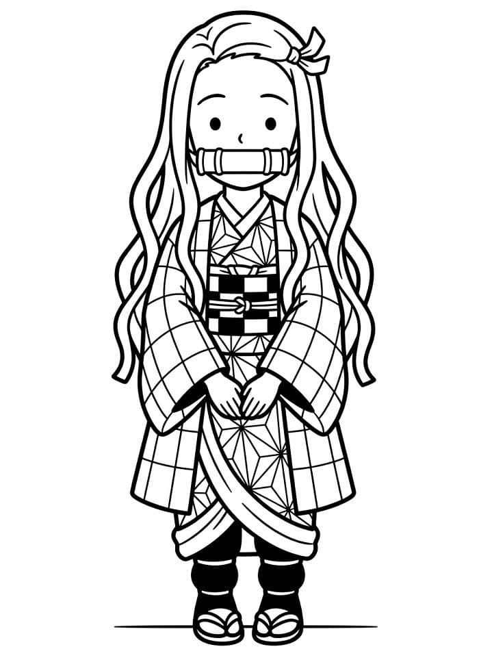 Schattige Nezuko