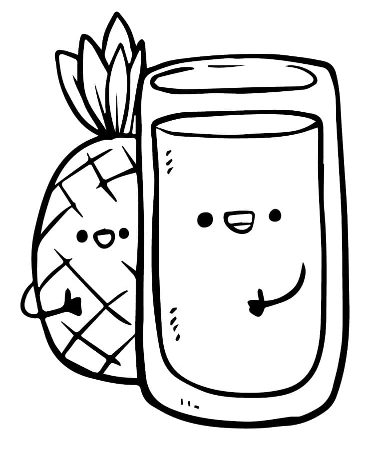 Schattige ananas