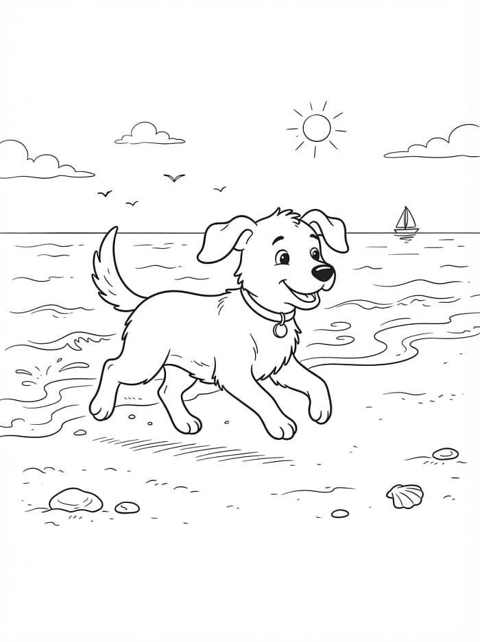 Schitterende Strand
