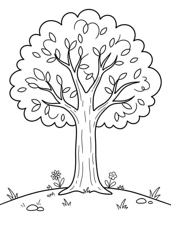 Schitterende boom