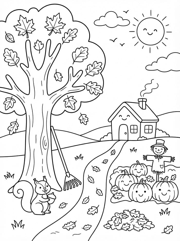 Schitterende herfst