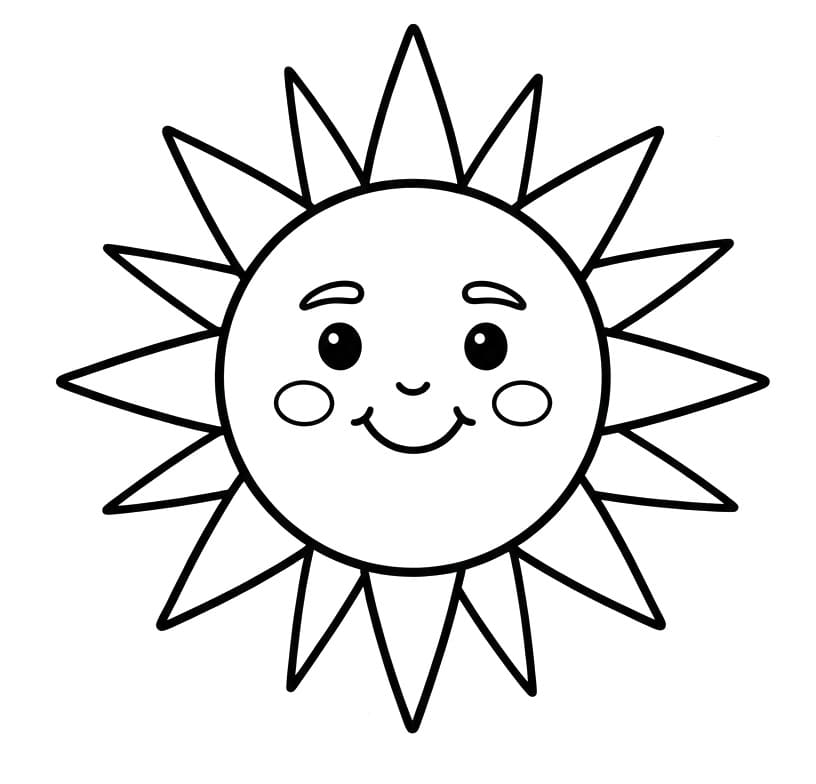 Schitterende zon