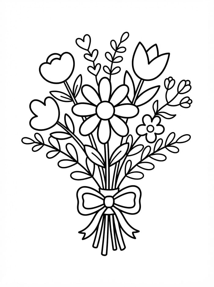 Simpel boeket