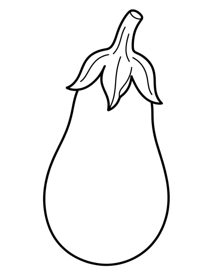Simpele aubergine