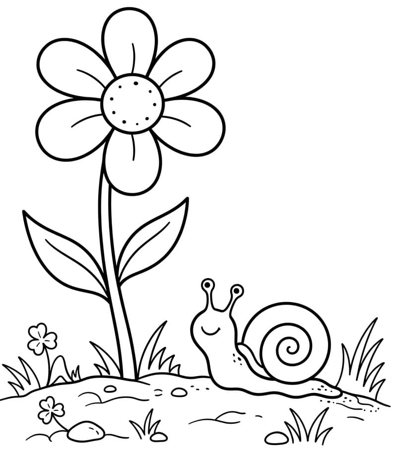 Simpele bloem