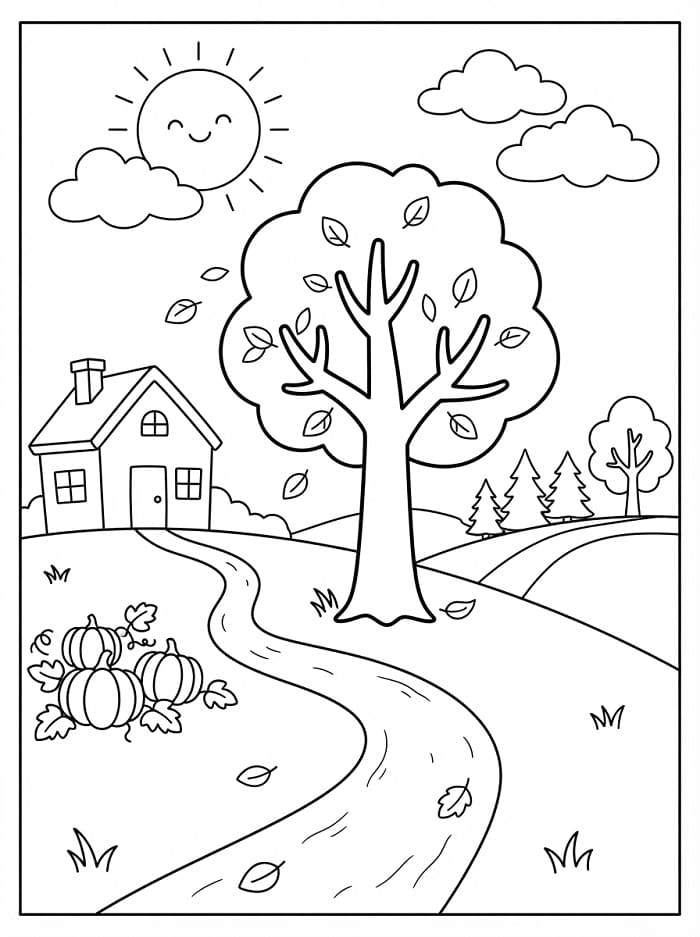 Simpele herfst