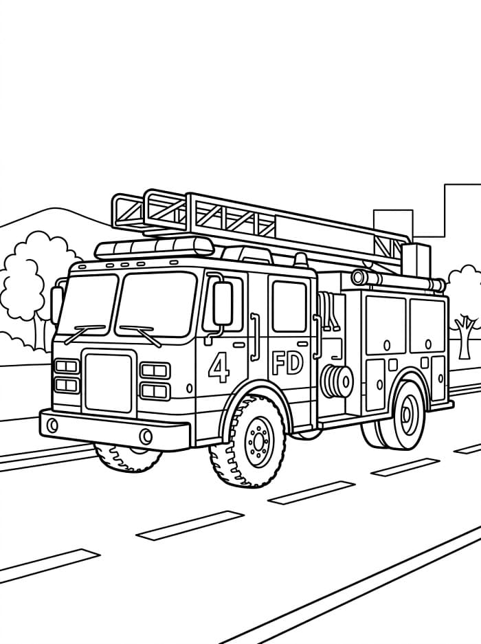 Stoere Brandweerwagen