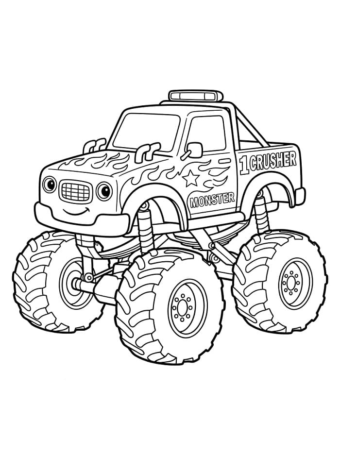 Stoere monstertruck