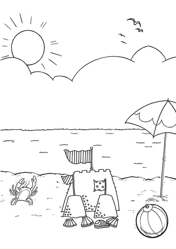 Strand voor kinderen van 2 jaar