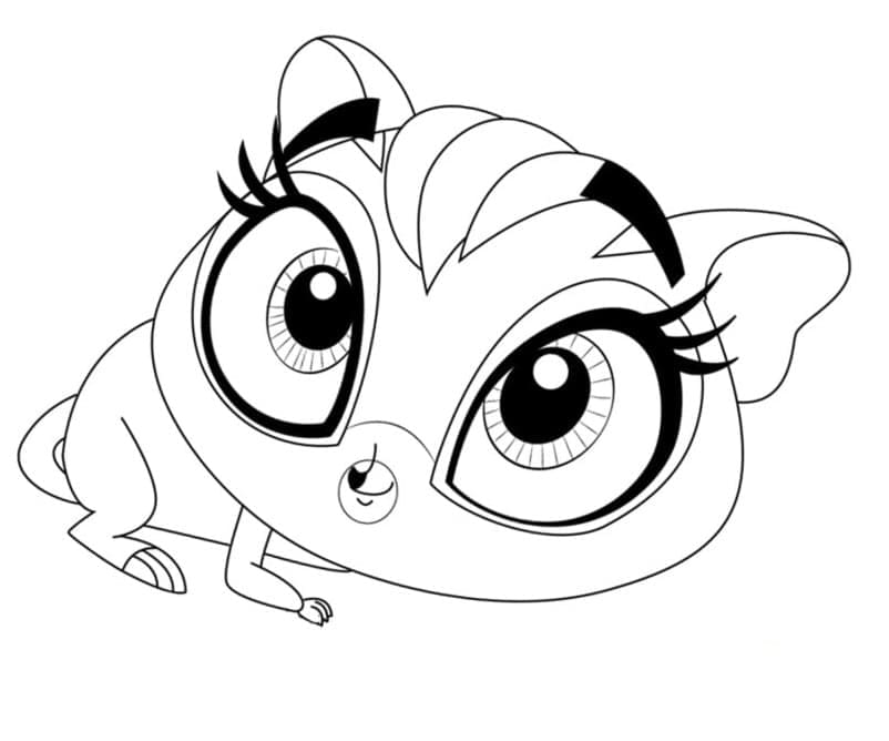 Sweet Cheeks van Littlest Pet Shop