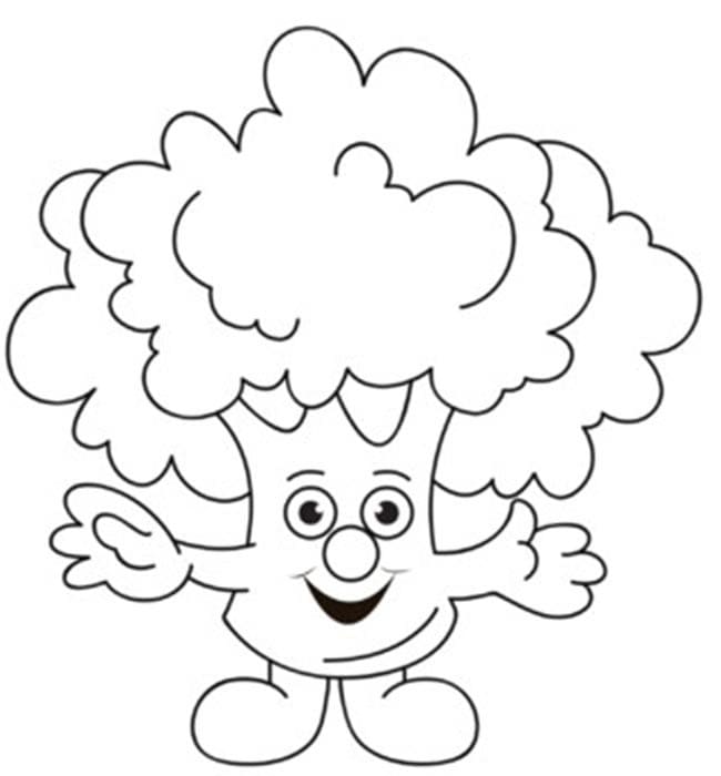 Te printen broccoli gratis