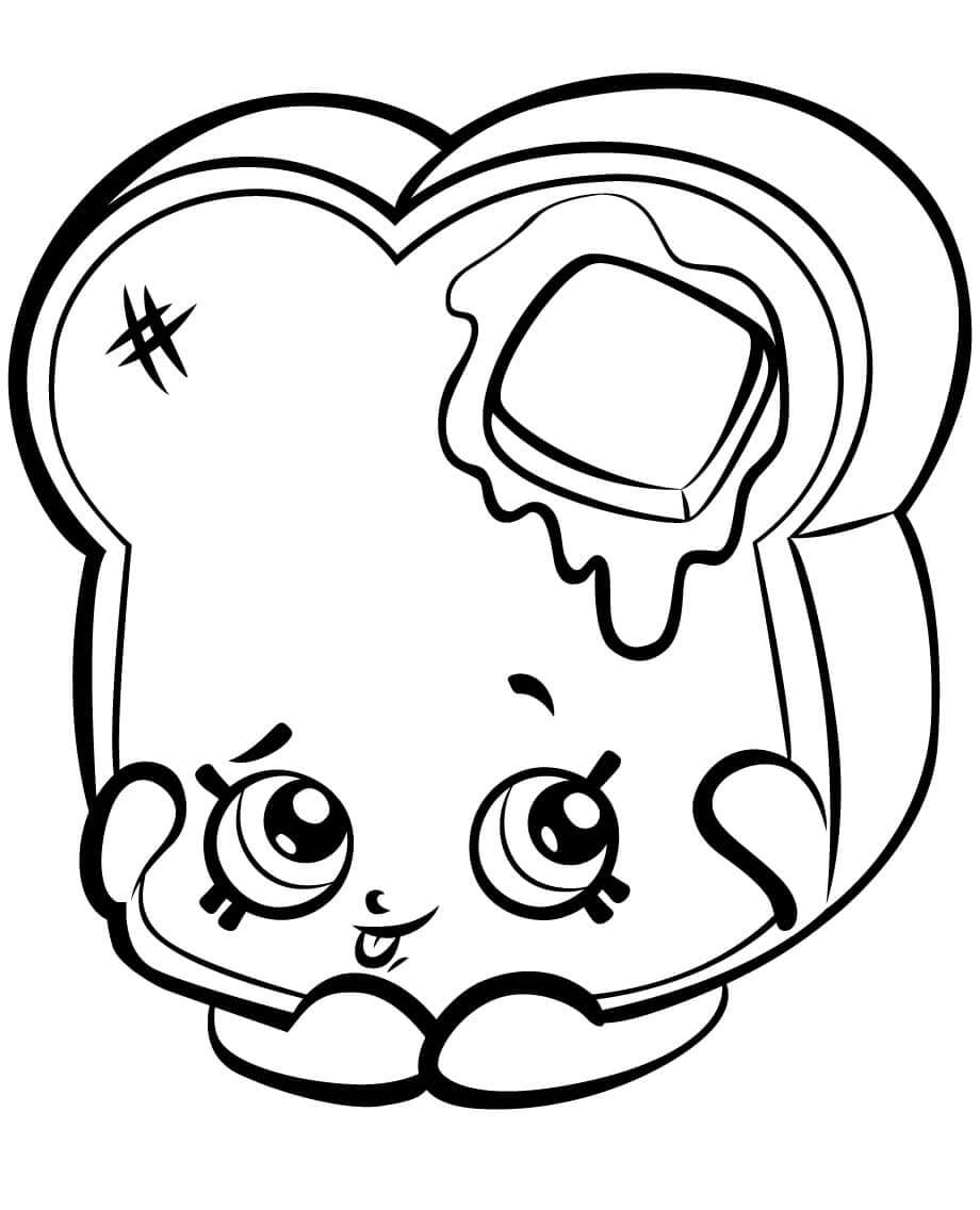 Toastie Bread van Shopkins