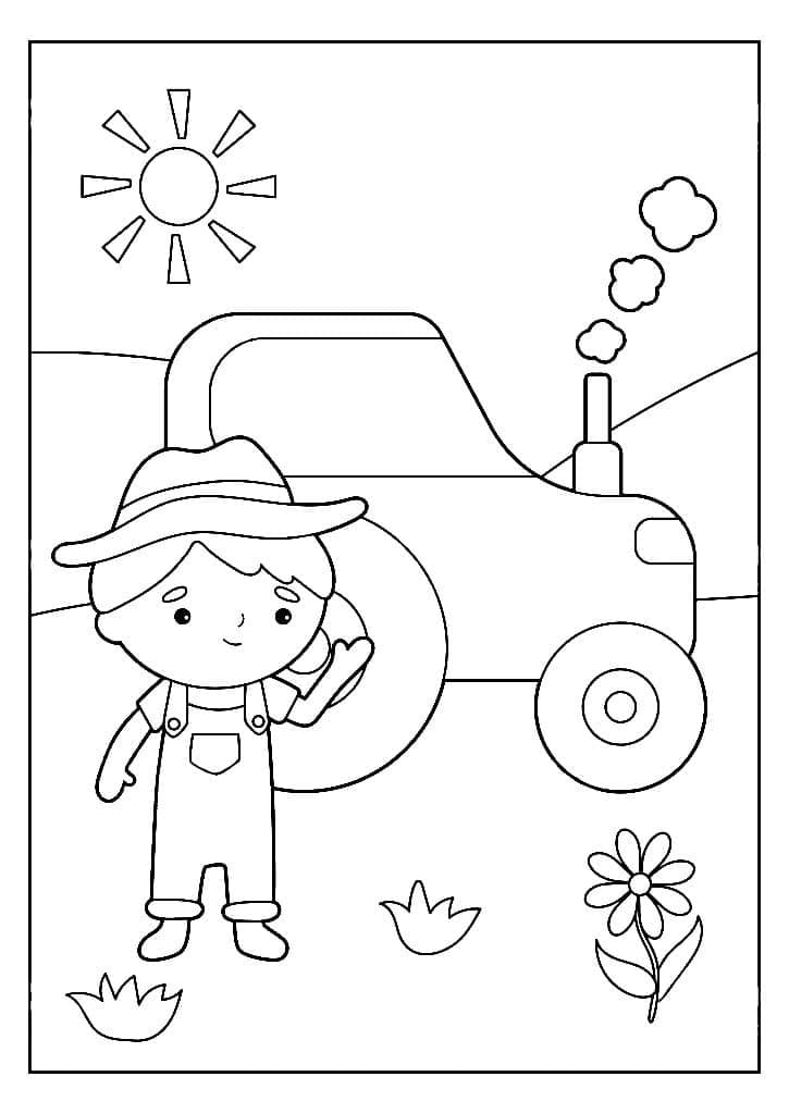 Tractor afbeelding