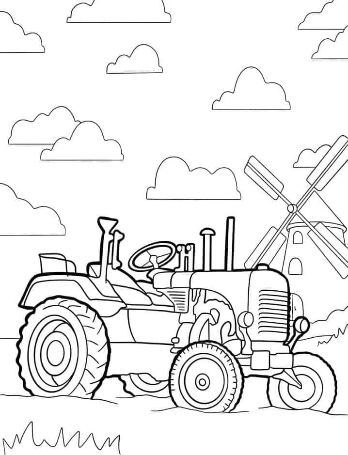 Tractor gratis afbeelding
