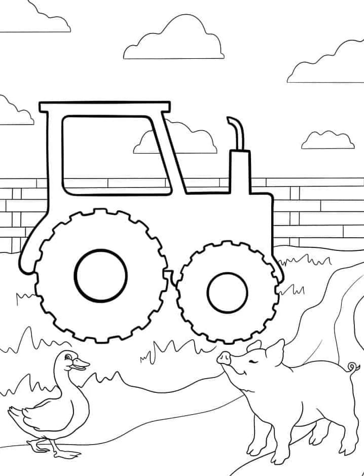 Tractor gratis voor kinderen