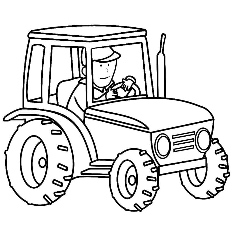 Tractor voor gratis gebruik