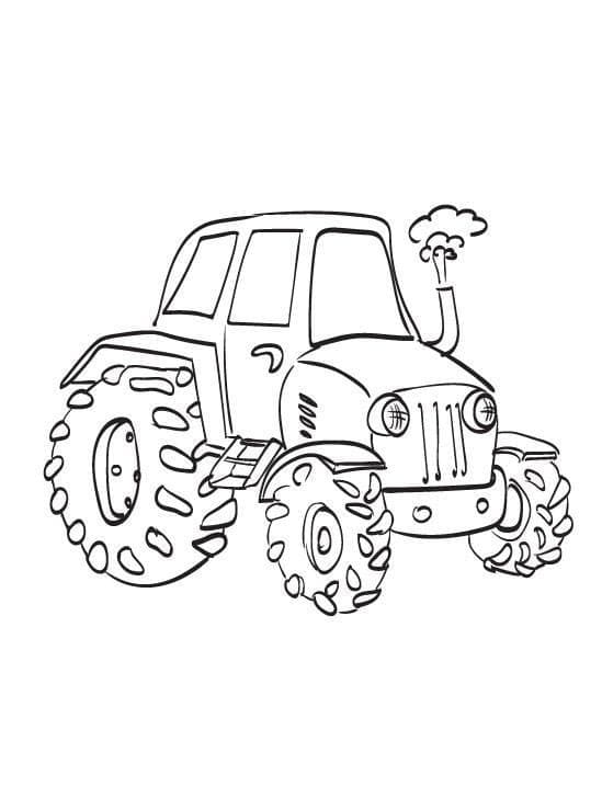 Tractor voor kinderen van 2 jaar