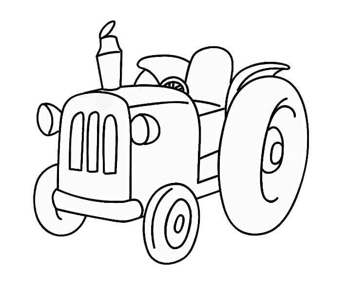 Tractor voor kinderen van 4 jaar