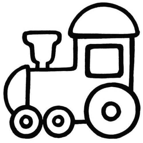 Trein voor kinderen van 5 jaar