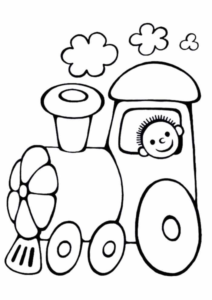 Trein voor kinderen van 6 jaar