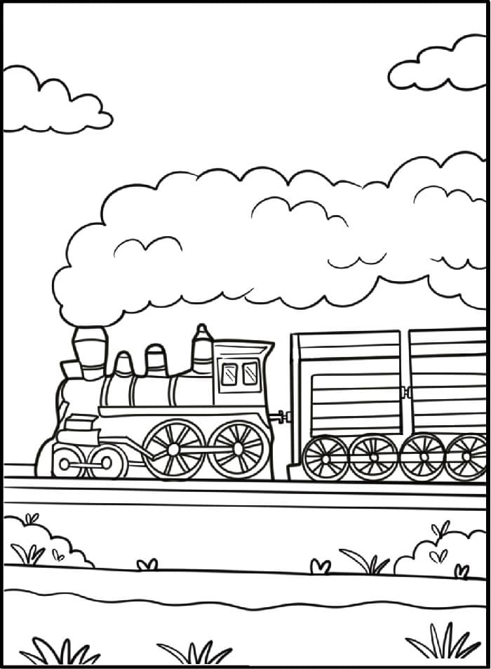 Trein voor kinderen