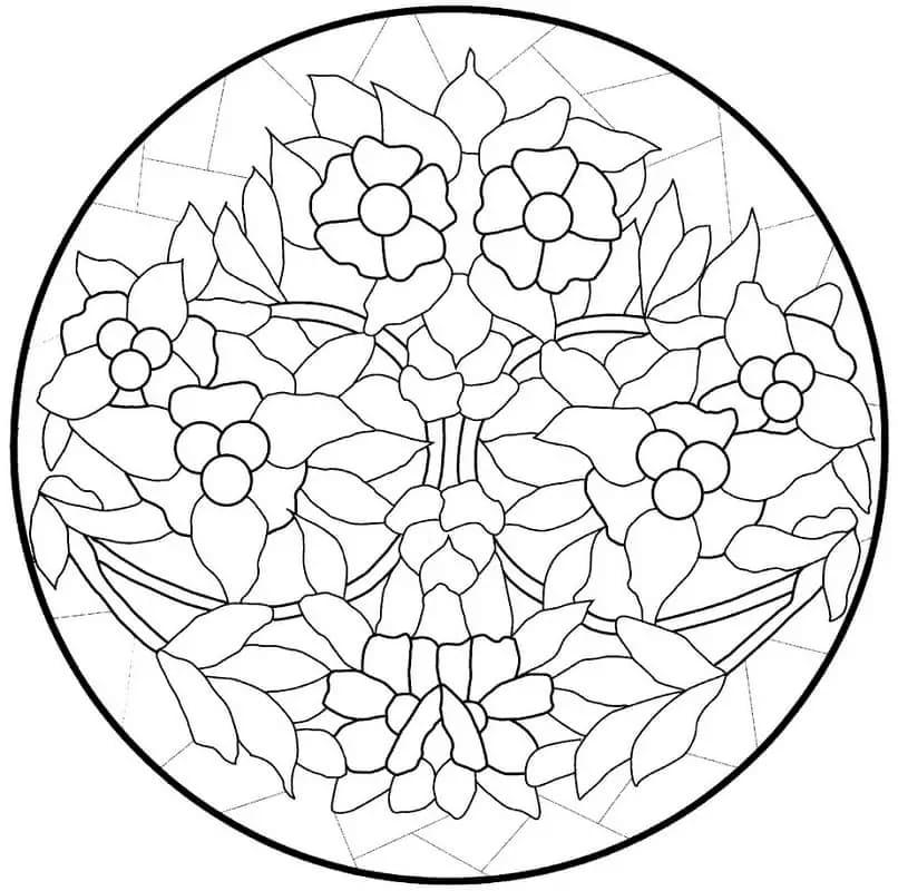 Verbazingwekkende Bloemenmandala