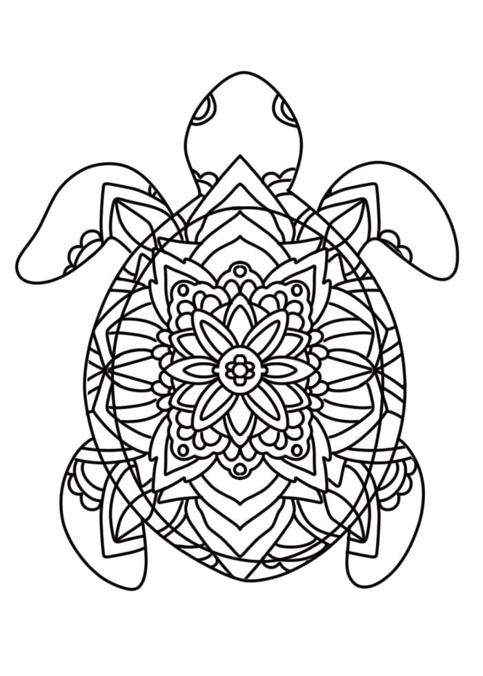 Verbazingwekkende Dieren Mandala