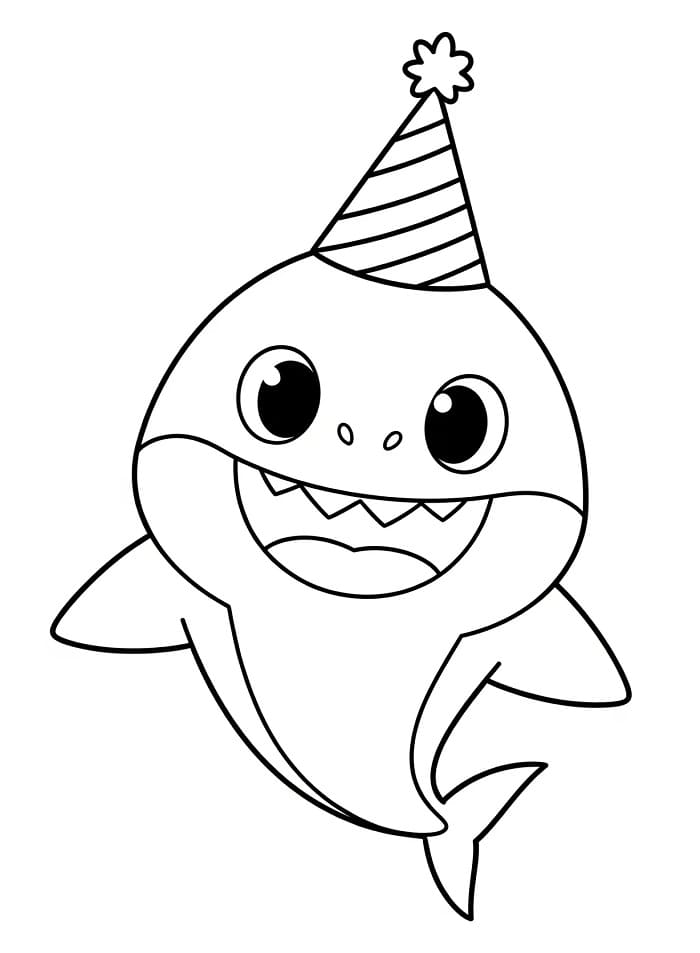 Vertederende Baby Shark