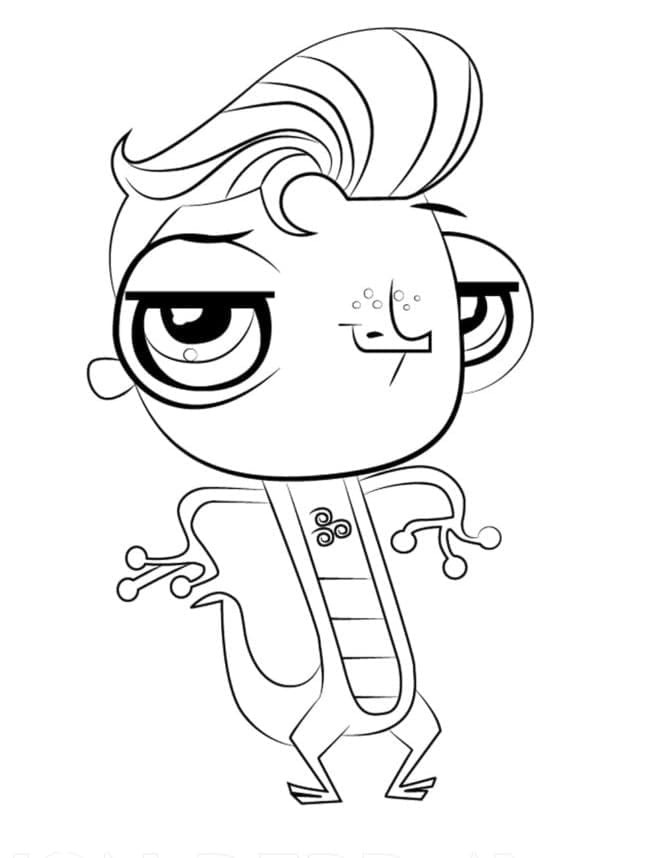 Vinnie Terrio van Littlest Pet Shop