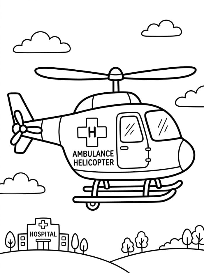 Vliegende helikopter