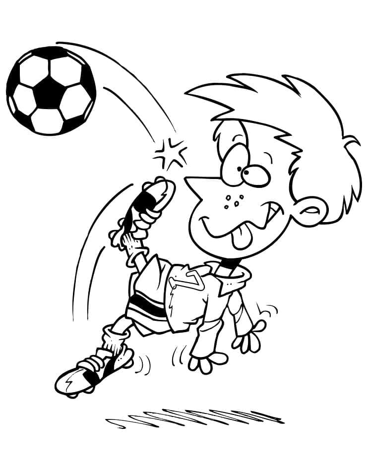 Voetbal Gratis Afdrukbaar