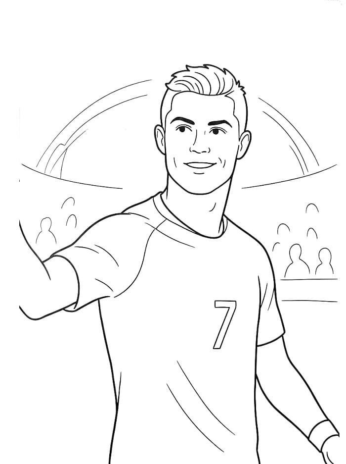 Voetballer Cristiano Ronaldo