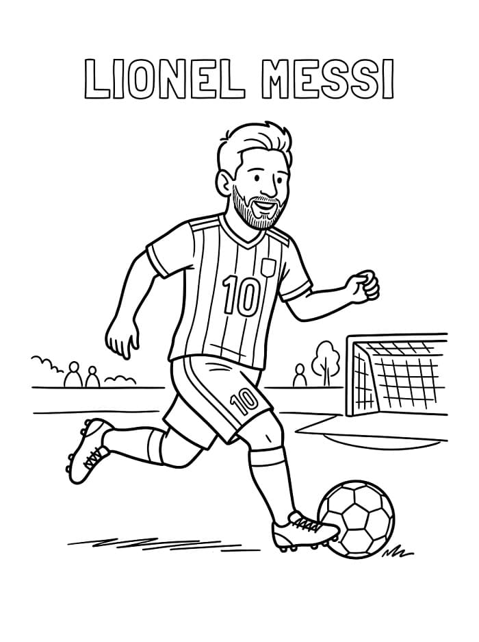 Voetballer Lionel Messi