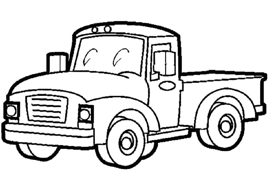 Vrachtwagen voor gratis gebruik