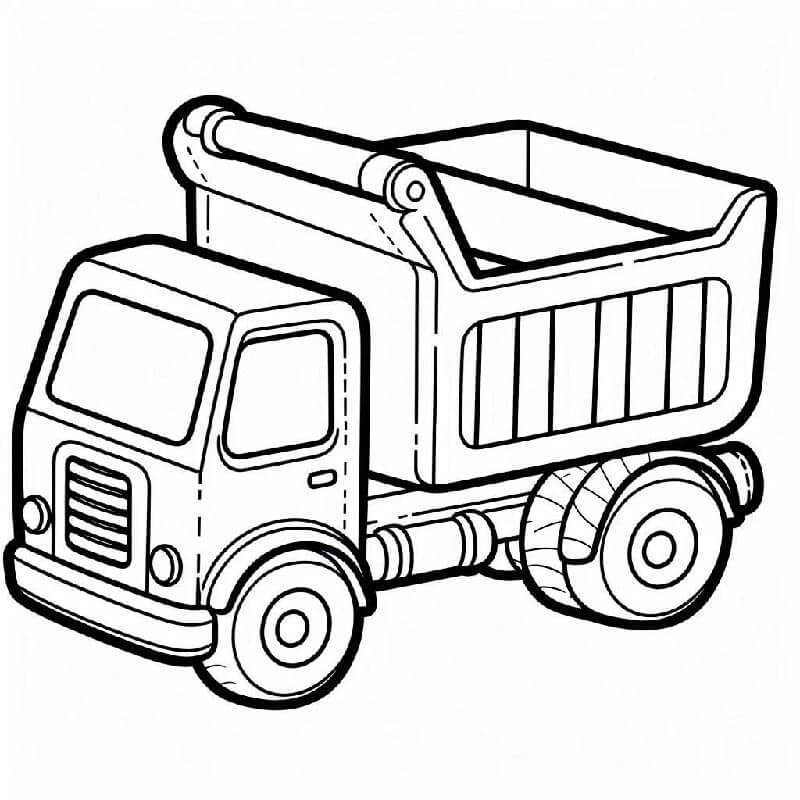 Vrachtwagen voor kinderen van 1 jaar