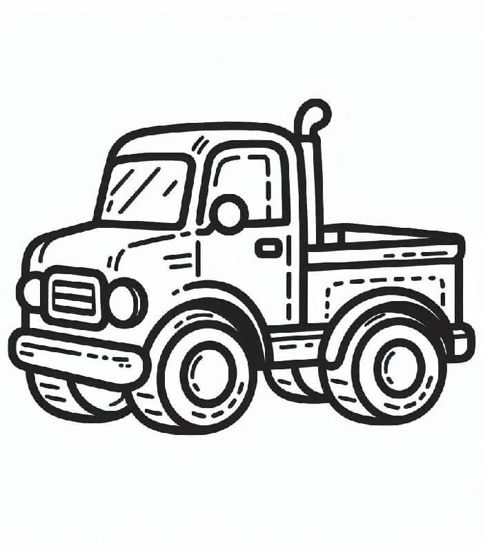 Vrachtwagen voor kinderen van 3 jaar