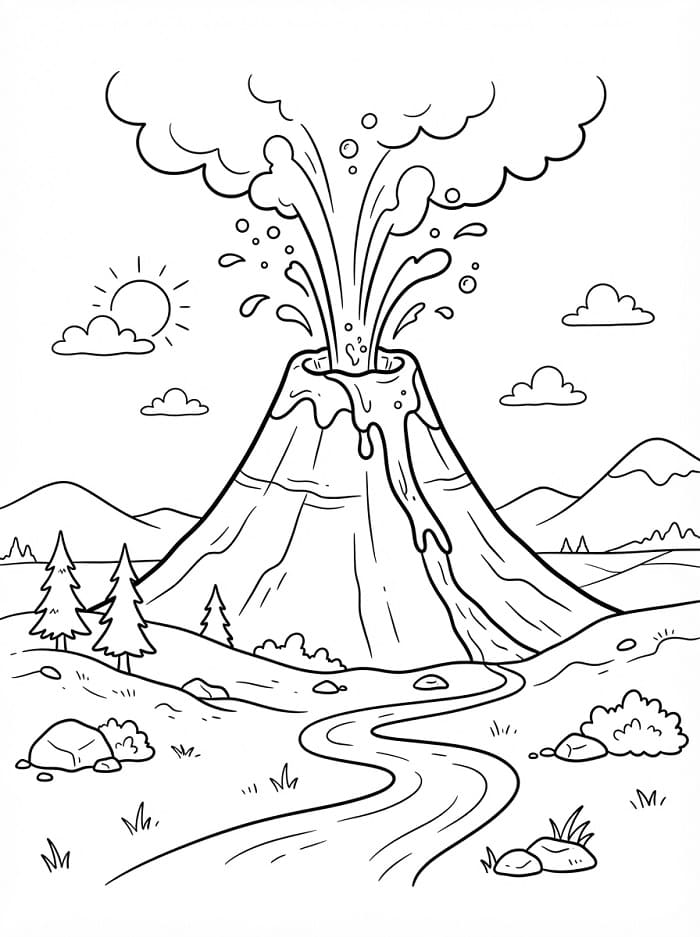 Vulkaanlandschap